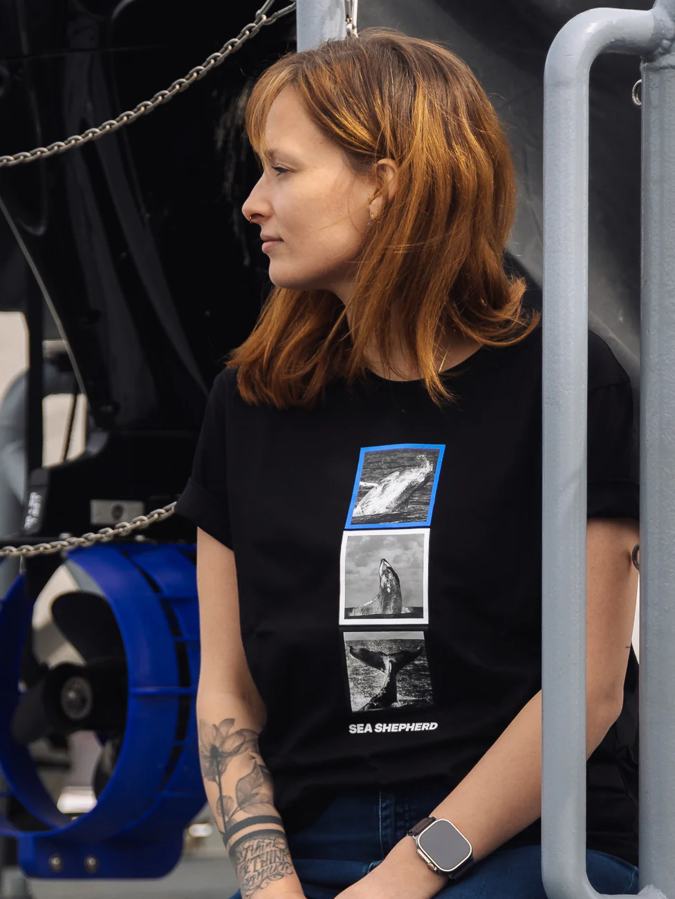 T-Shirt Damen"For the Ocean Wal"