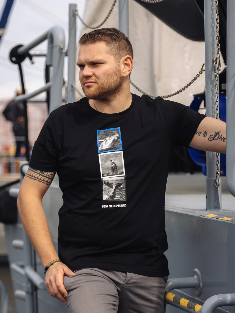 T-Shirt Herren "For the Ocean Wal"