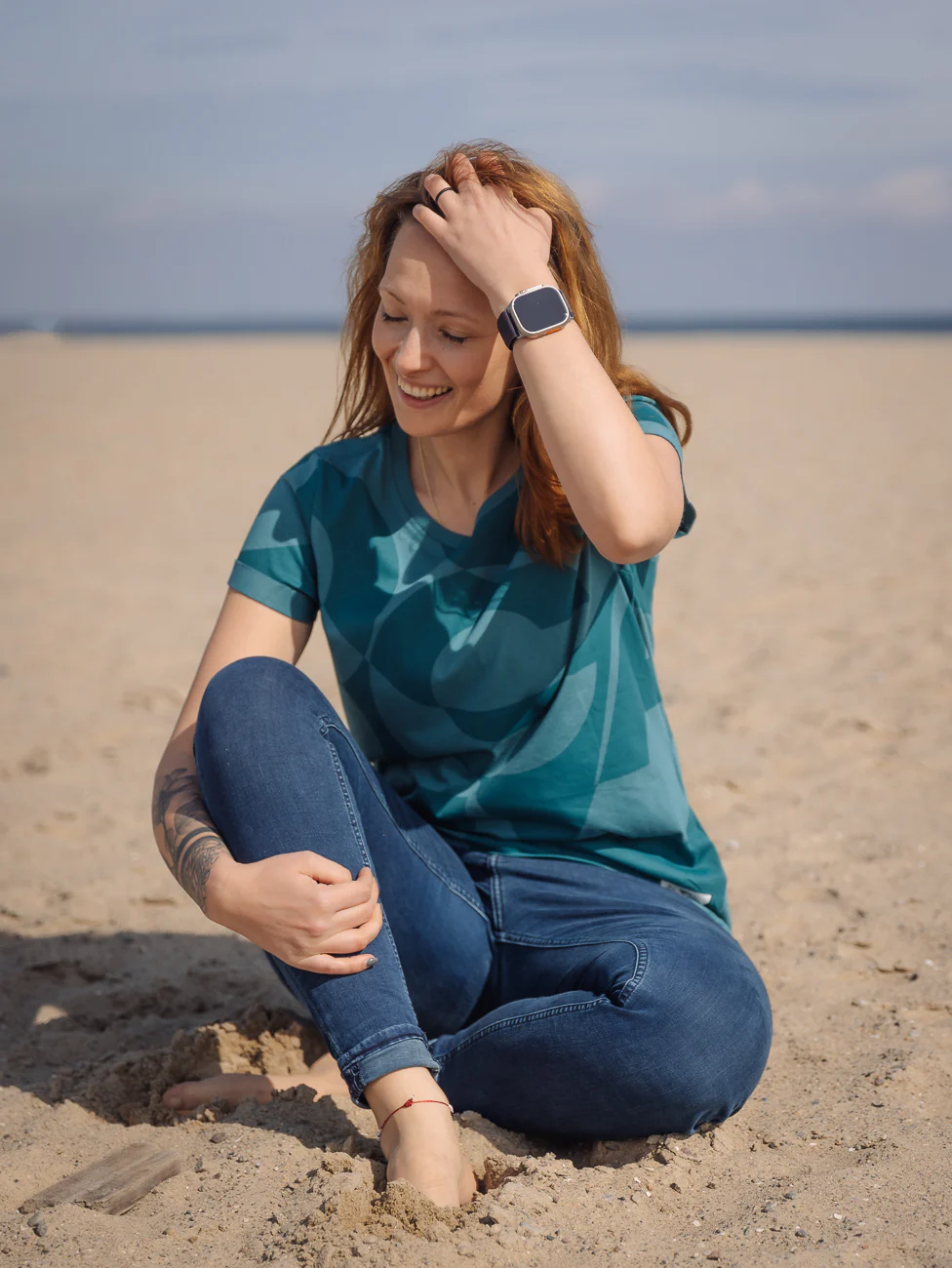 T-Shirt Damen "OCEAN AOP"