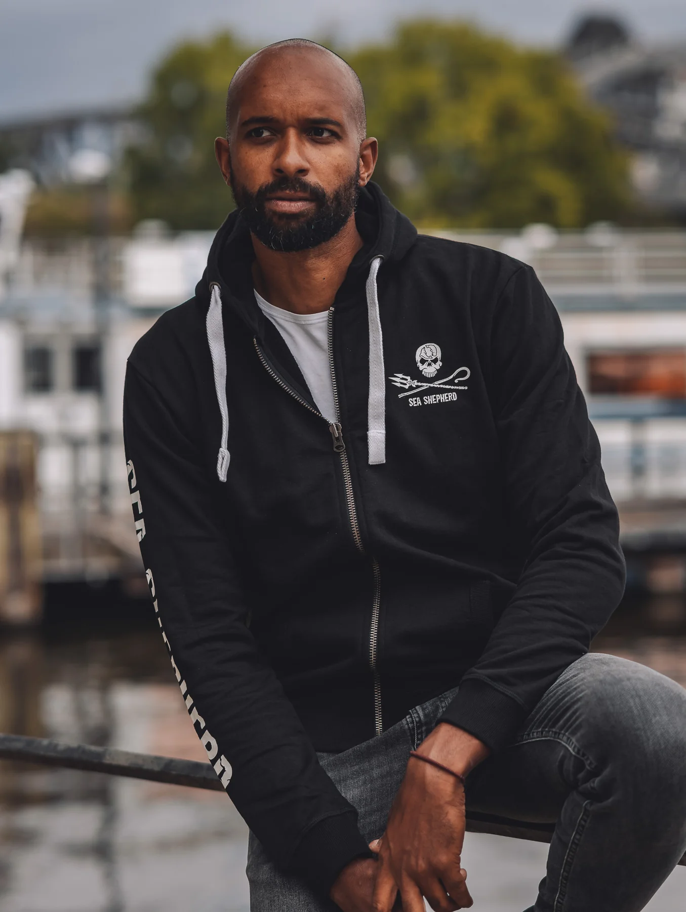Sweatjacke Herren "Jolly Roger"