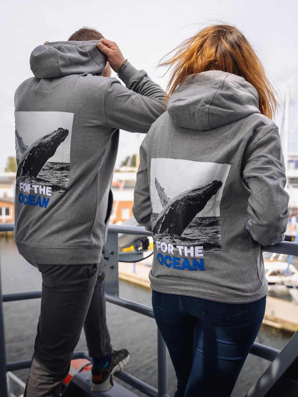 Hoodie Unisex "For the Ocean Wal"