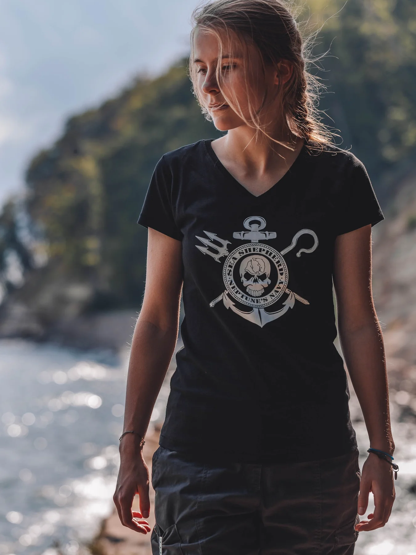 T-Shirt Damen "Neptune´s Navy"